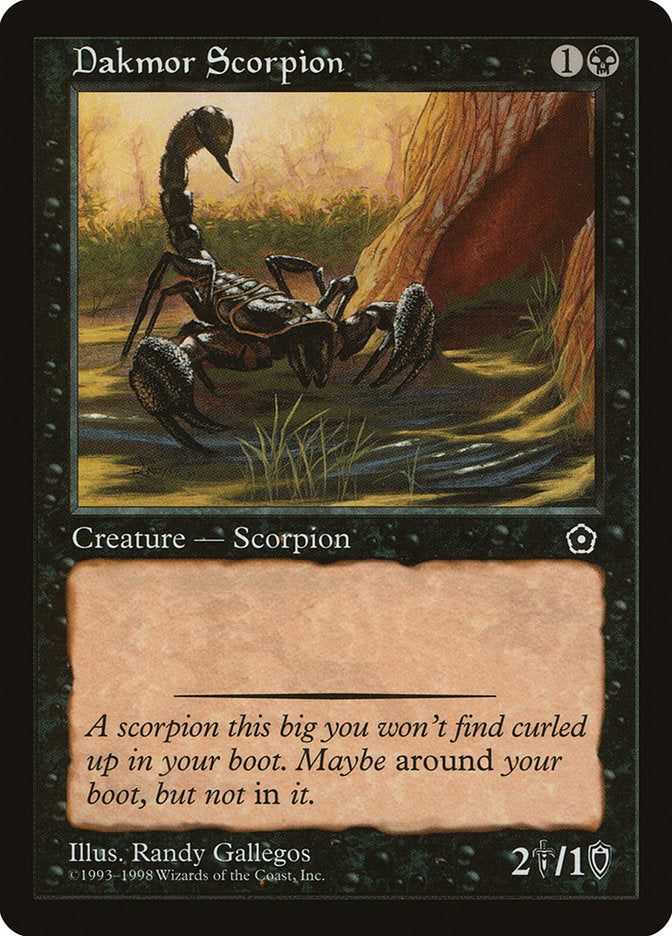 Dakmor Scorpion [Portal Second Age] | Gauntlet Hobbies - Angola