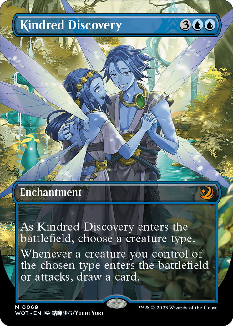 Kindred Discovery (Anime Borderless) [Wilds of Eldraine: Enchanting Tales] | Gauntlet Hobbies - Angola