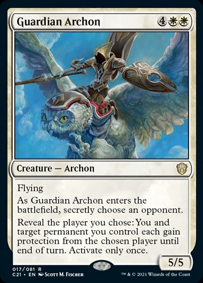 Guardian Archon [Commander 2021] | Gauntlet Hobbies - Angola
