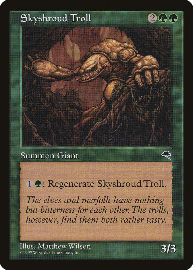Skyshroud Troll [Tempest] | Gauntlet Hobbies - Angola