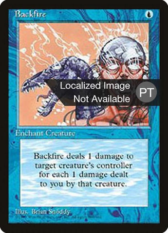 Backfire [Fourth Edition (Foreign Black Border)]