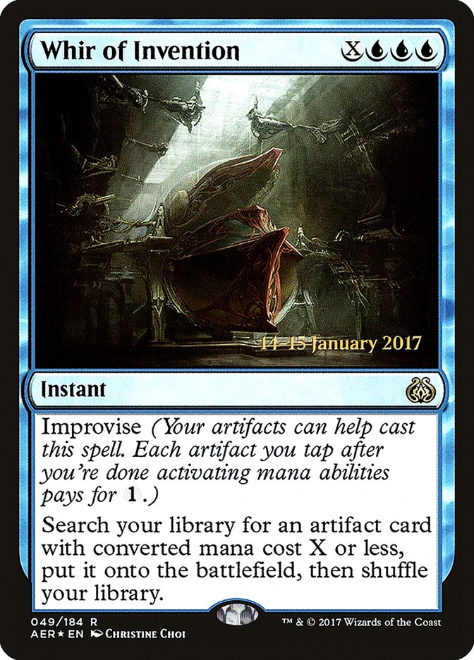 Whir of Invention [Aether Revolt Prerelease Promos] | Gauntlet Hobbies - Angola