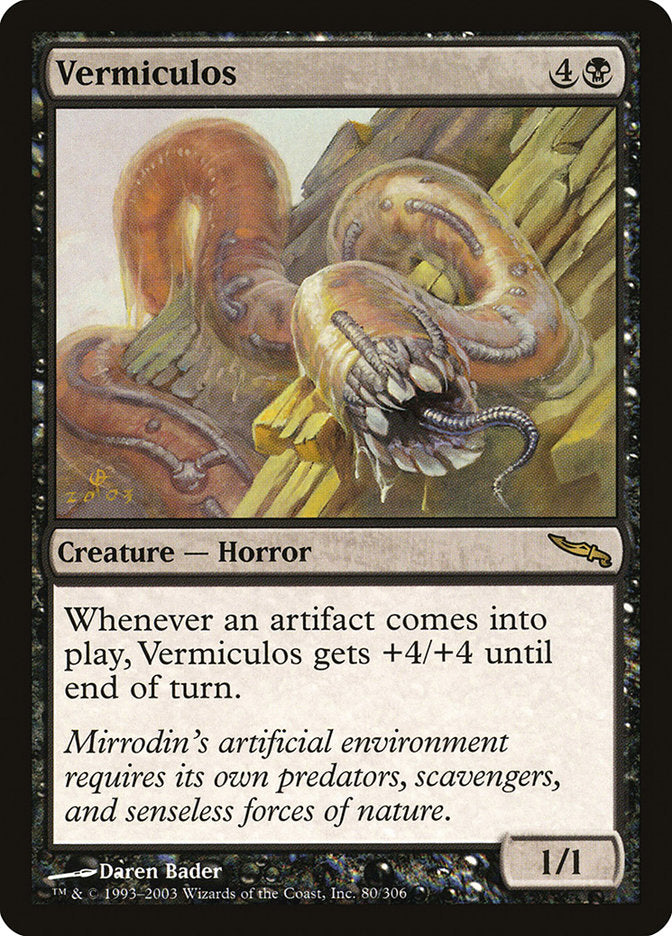 Vermiculos [Mirrodin] | Gauntlet Hobbies - Angola