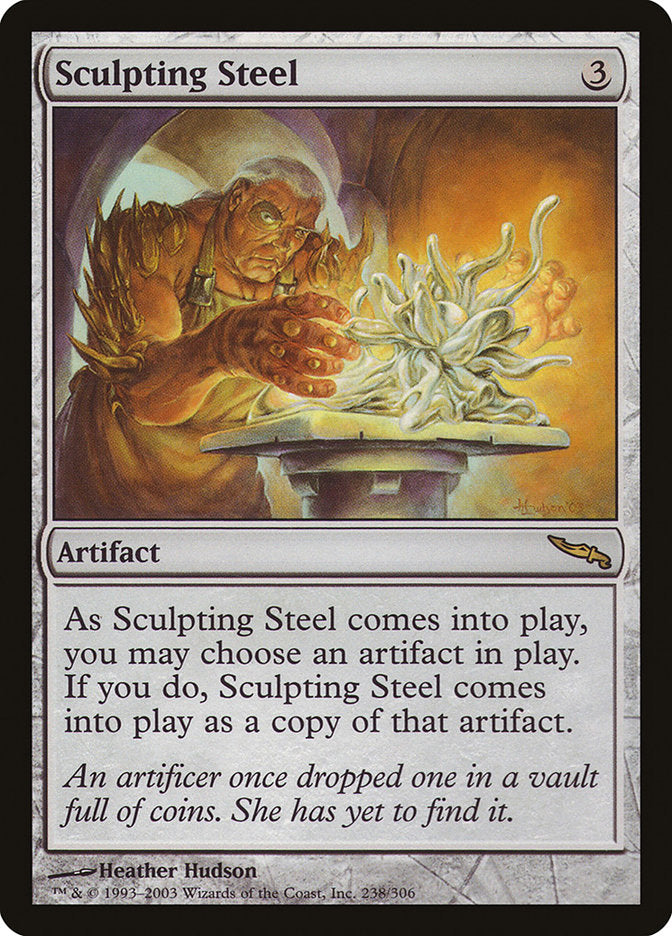 Sculpting Steel [Mirrodin] | Gauntlet Hobbies - Angola