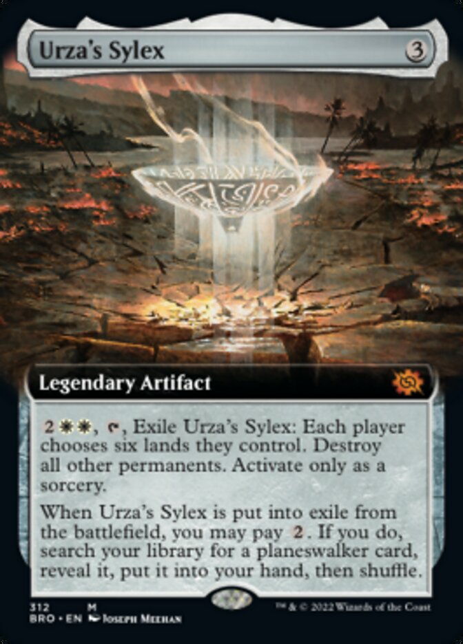 Urza's Sylex (Extended Art) [The Brothers' War] | Gauntlet Hobbies - Angola