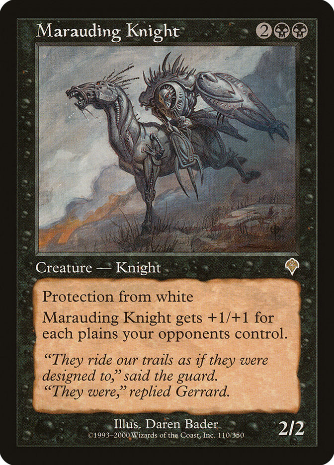 Marauding Knight [Invasion] | Gauntlet Hobbies - Angola