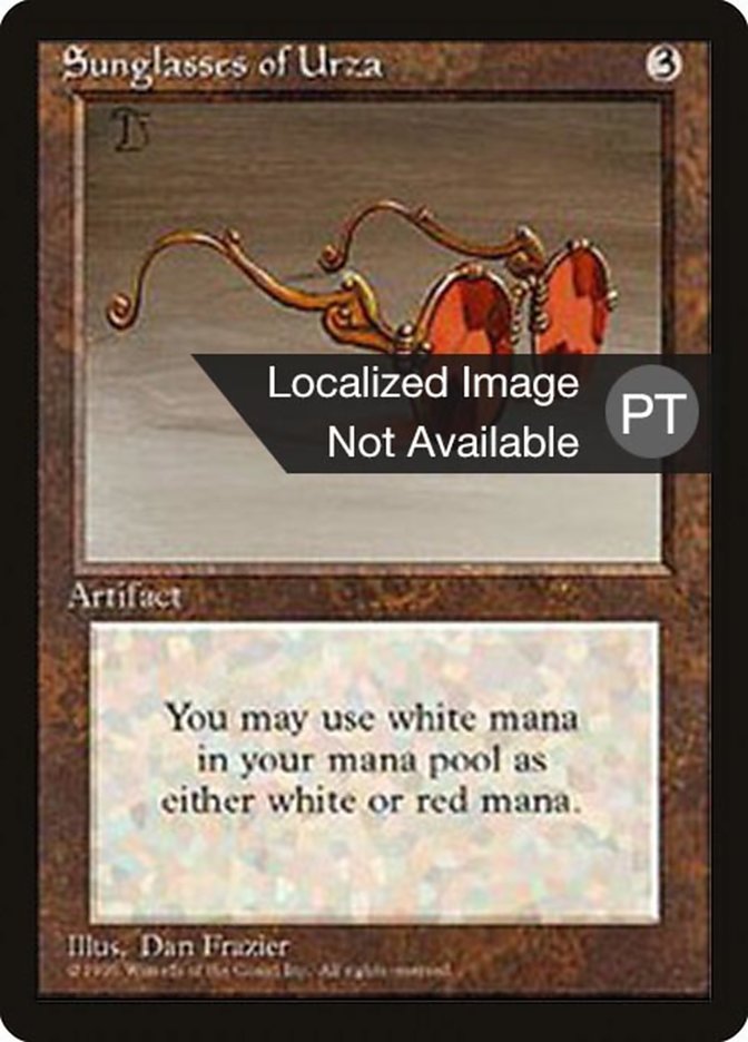 Sunglasses of Urza [Fourth Edition (Foreign Black Border)]