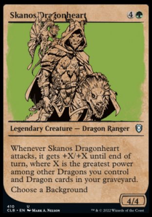Skanos Dragonheart (Showcase) [Commander Legends: Battle for Baldur's Gate] | Gauntlet Hobbies - Angola