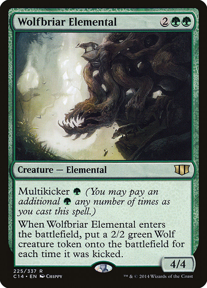 Wolfbriar Elemental [Commander 2014] | Gauntlet Hobbies - Angola