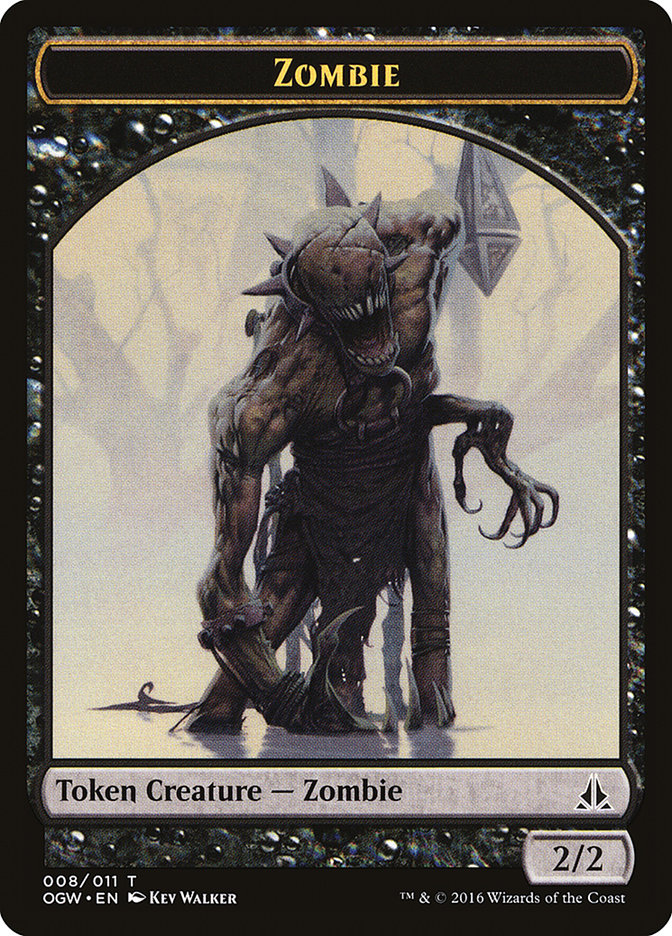 Zombie Token [Oath of the Gatewatch Tokens] | Gauntlet Hobbies - Angola