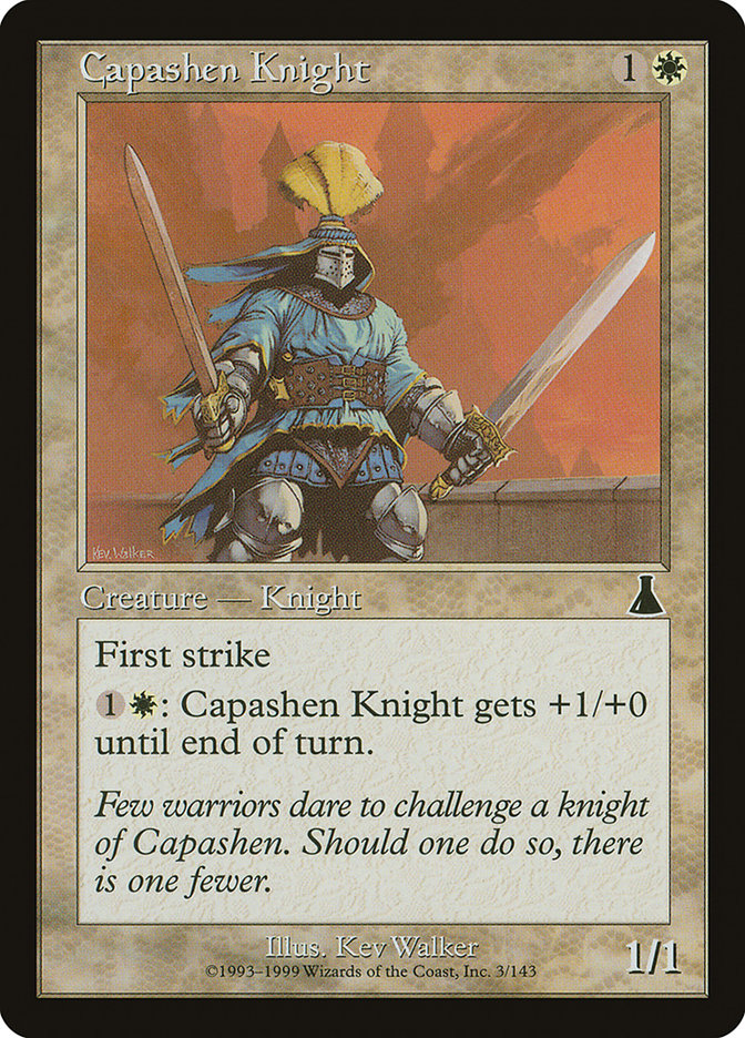 Capashen Knight [Urza's Destiny] | Gauntlet Hobbies - Angola