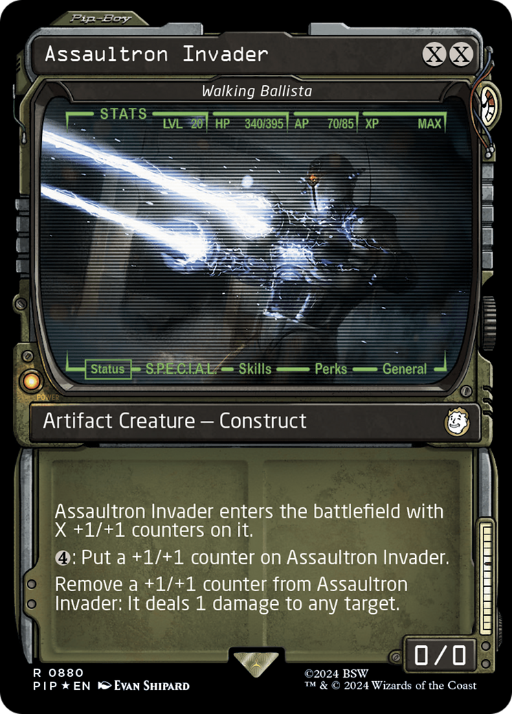 Assaultron Invader - Walking Ballista (Surge Foil) [Fallout] | Gauntlet Hobbies - Angola