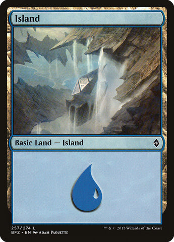 Island (257a) [Battle for Zendikar]