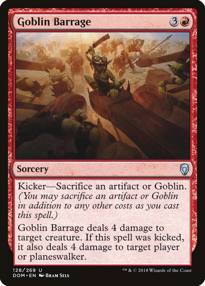 Goblin Barrage [Dominaria] | Gauntlet Hobbies - Angola