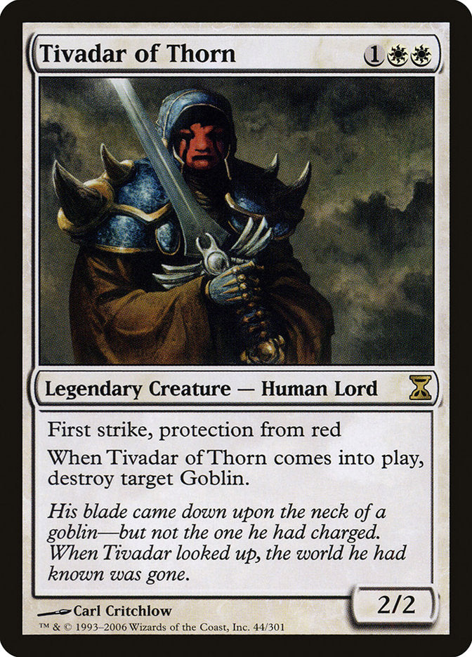 Tivadar of Thorn [Time Spiral] | Gauntlet Hobbies - Angola