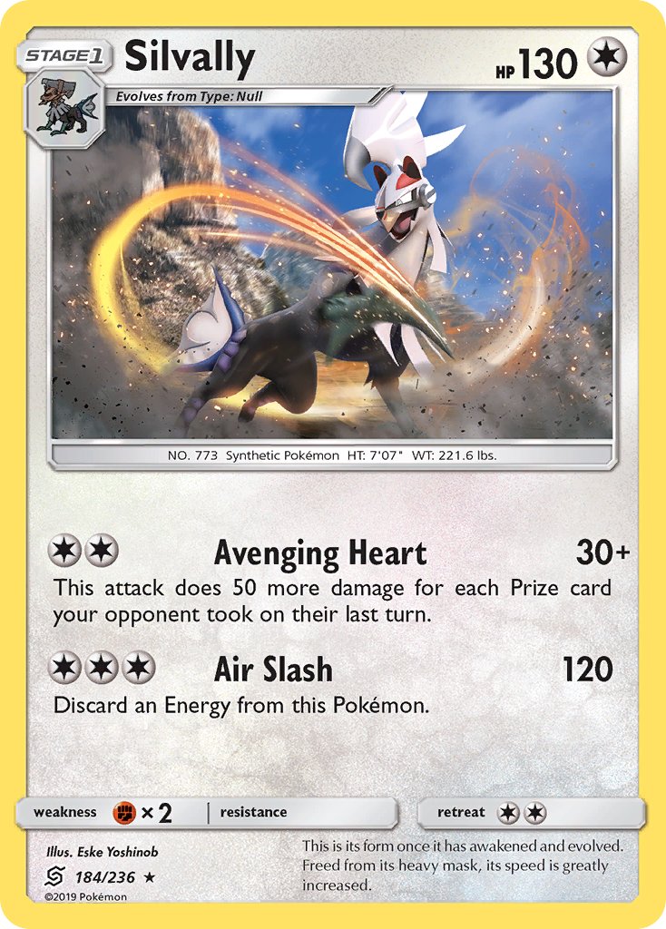 Silvally (184/236) (Theme Deck Exclusive) [Sun & Moon: Unified Minds] | Gauntlet Hobbies - Angola