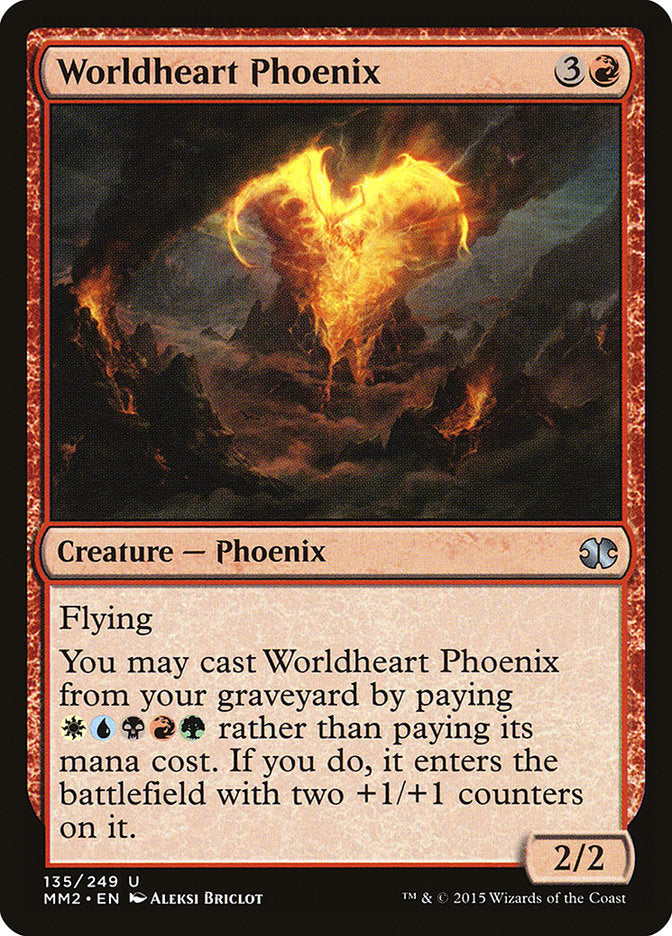 Worldheart Phoenix [Modern Masters 2015] | Gauntlet Hobbies - Angola
