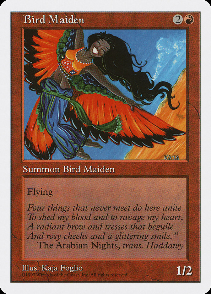 Bird Maiden [Fifth Edition] | Gauntlet Hobbies - Angola