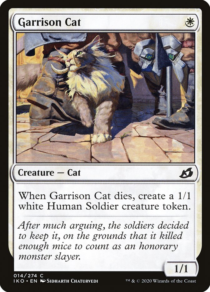 Garrison Cat [Ikoria: Lair of Behemoths] | Gauntlet Hobbies - Angola