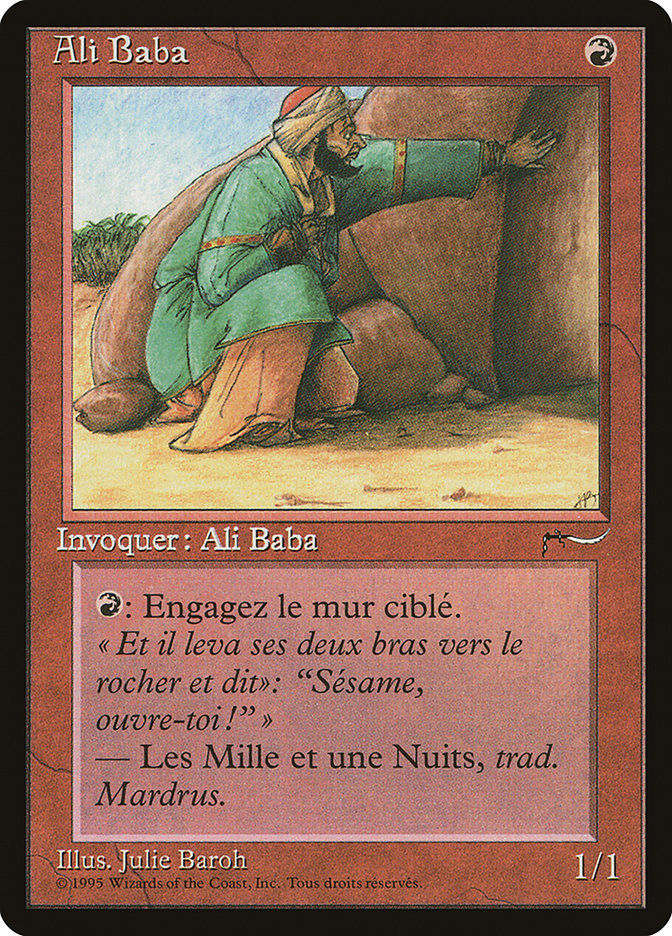 Ali Baba (French) [Renaissance] | Gauntlet Hobbies - Angola