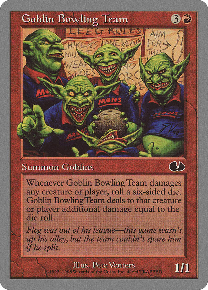 Goblin Bowling Team [Unglued] | Gauntlet Hobbies - Angola