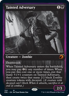 Tainted Adversary [Innistrad: Double Feature] | Gauntlet Hobbies - Angola