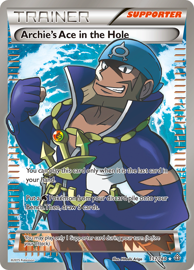 Archie's Ace in the Hole (157/160) [XY: Primal Clash] | Gauntlet Hobbies - Angola