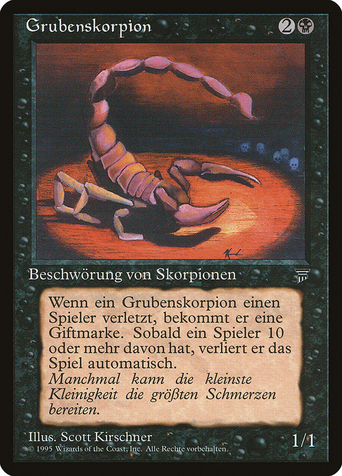 Pit Scorpion (German) - "Grubenskorpion" [Renaissance] | Gauntlet Hobbies - Angola