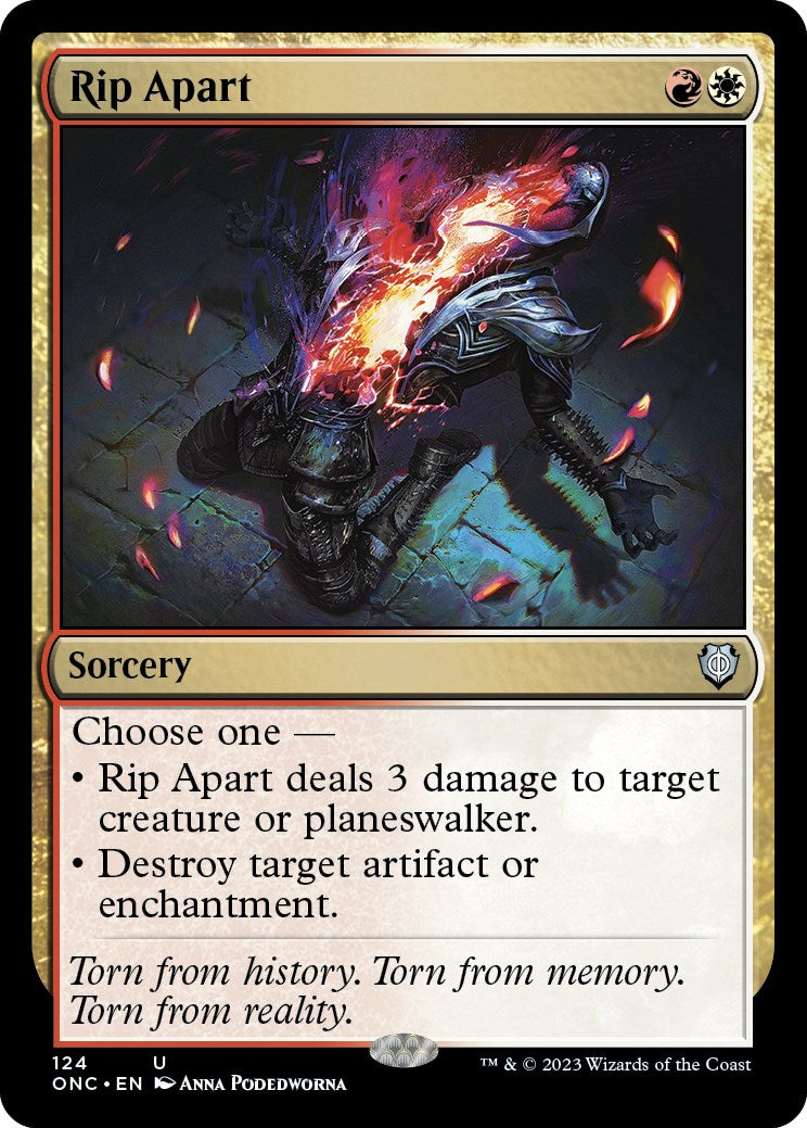 Rip Apart [Phyrexia: All Will Be One Commander] | Gauntlet Hobbies - Angola