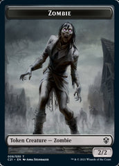 Zombie // Horror Token [Commander 2021 Tokens] | Gauntlet Hobbies - Angola