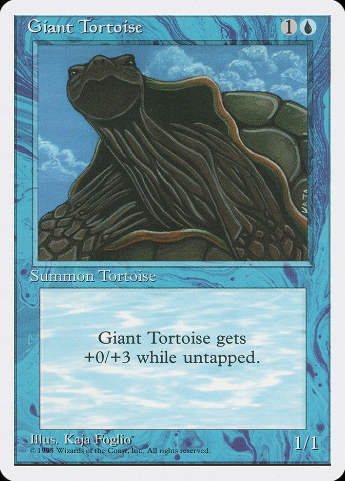 Giant Tortoise [Fourth Edition] | Gauntlet Hobbies - Angola