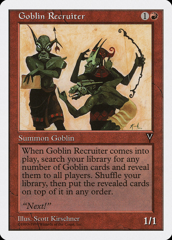 Goblin Recruiter [Anthologies] | Gauntlet Hobbies - Angola