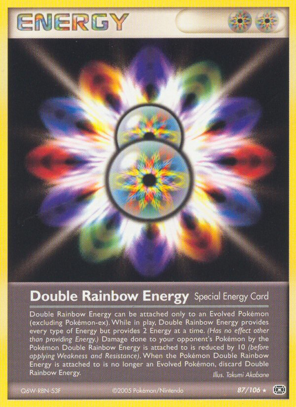 Double Rainbow Energy (87/106) [EX: Emerald] | Gauntlet Hobbies - Angola