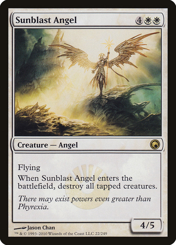 Sunblast Angel [Scars of Mirrodin] | Gauntlet Hobbies - Angola
