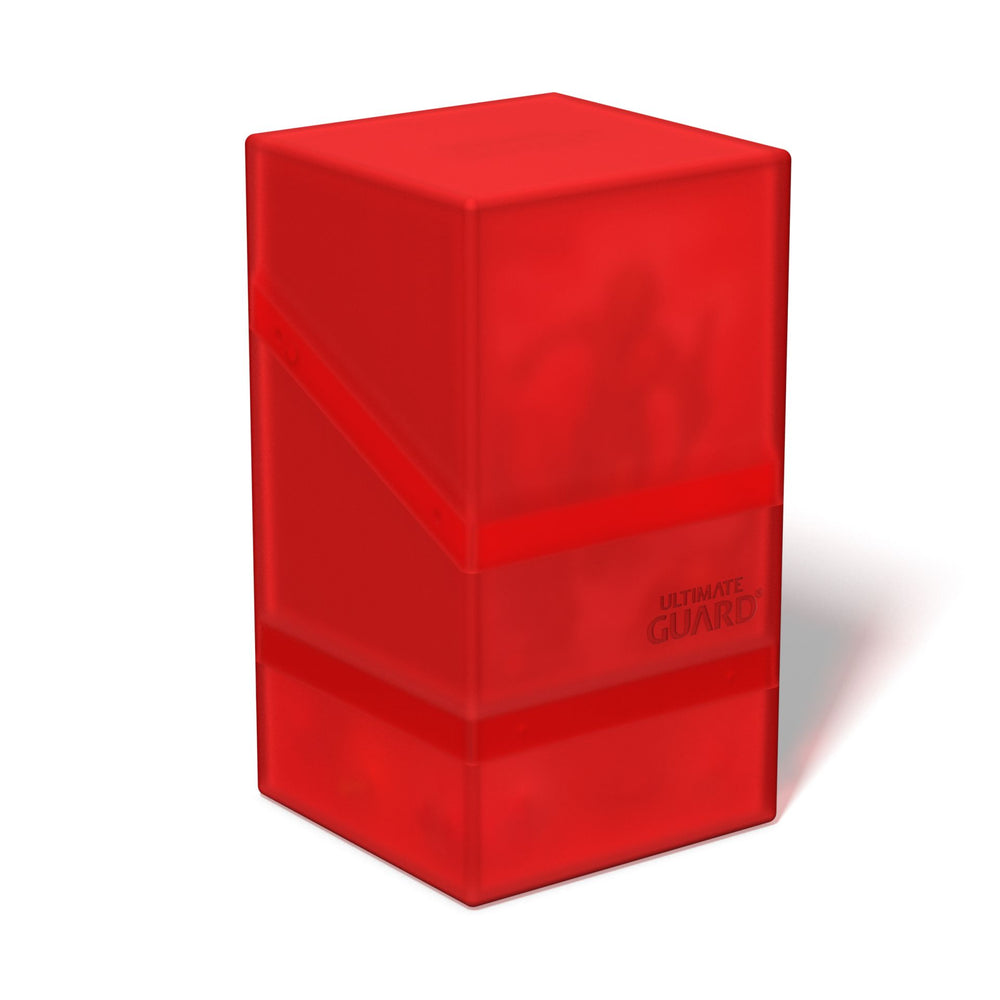 Ultimate Guard Boulder 'n' Tray 100+ - Ruby