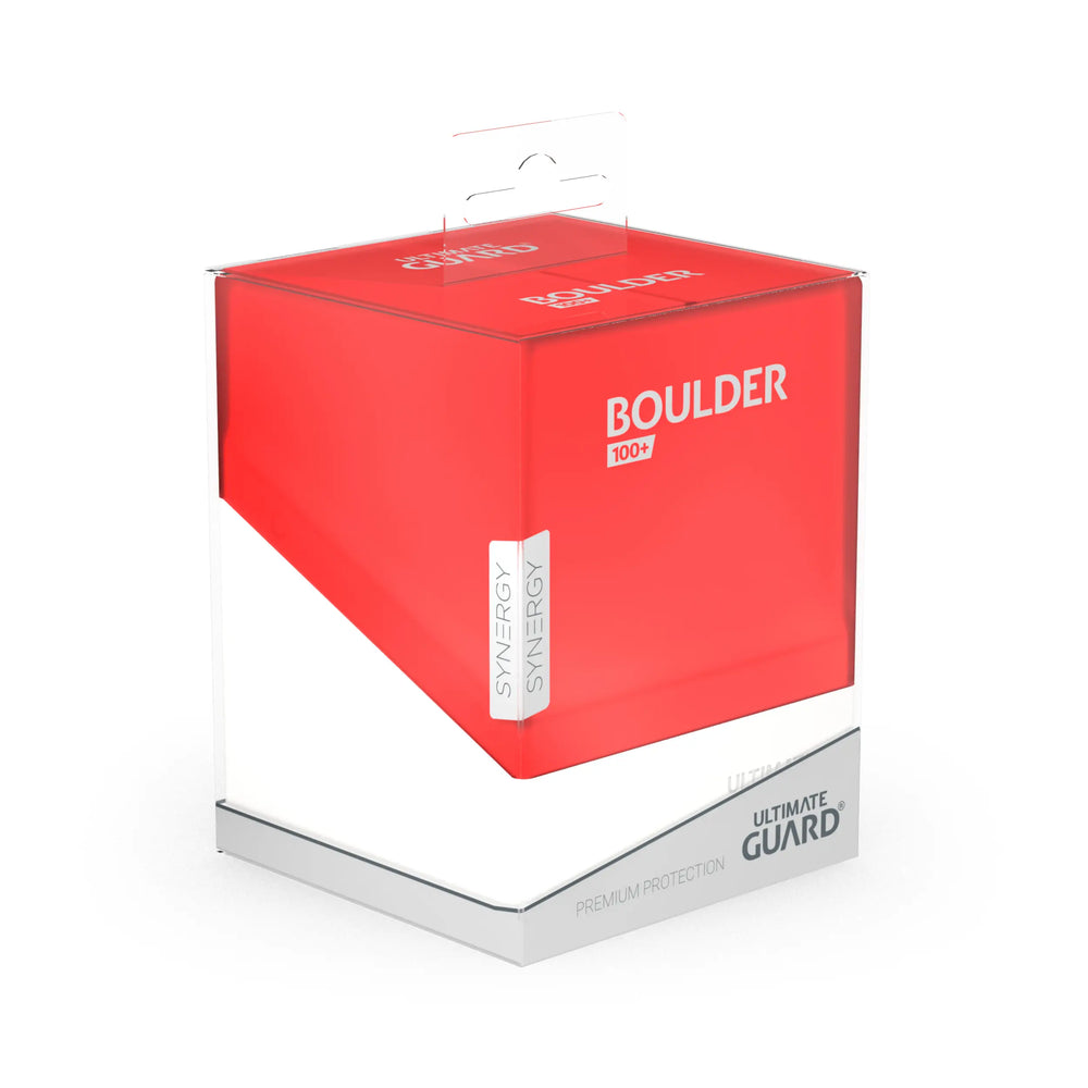 Ultimate Guard Boulder 100+ SYNERGY - Red / White