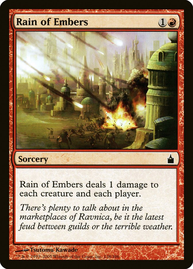 Rain of Embers [Ravnica: City of Guilds] | Gauntlet Hobbies - Angola