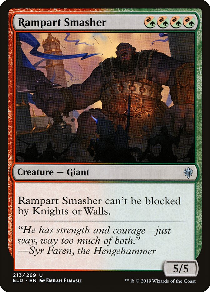 Rampart Smasher [Throne of Eldraine] | Gauntlet Hobbies - Angola