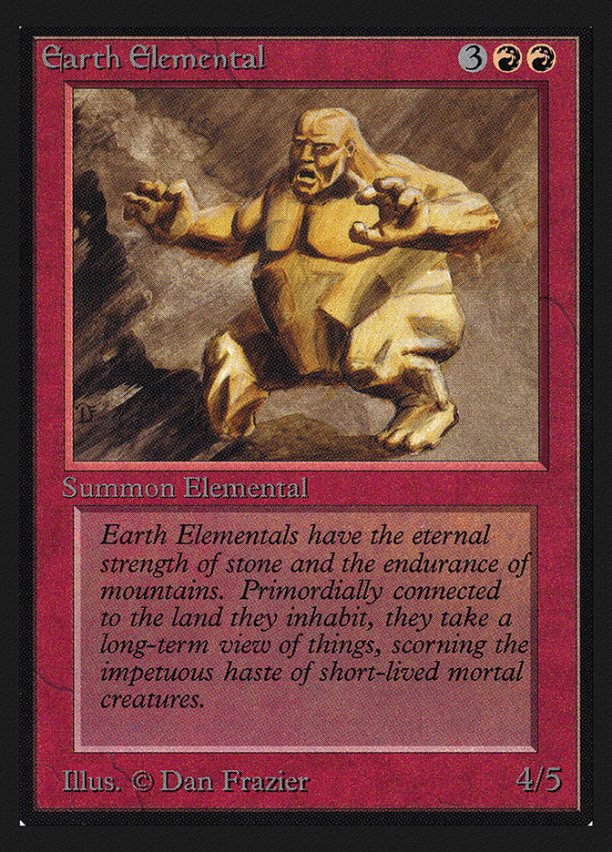 Earth Elemental [International Collectors’ Edition]