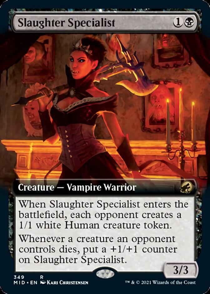 Slaughter Specialist (Extended) [Innistrad: Midnight Hunt] | Gauntlet Hobbies - Angola