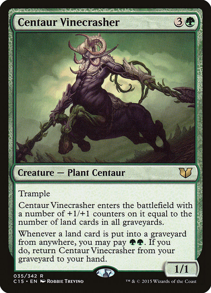 Centaur Vinecrasher [Commander 2015] | Gauntlet Hobbies - Angola