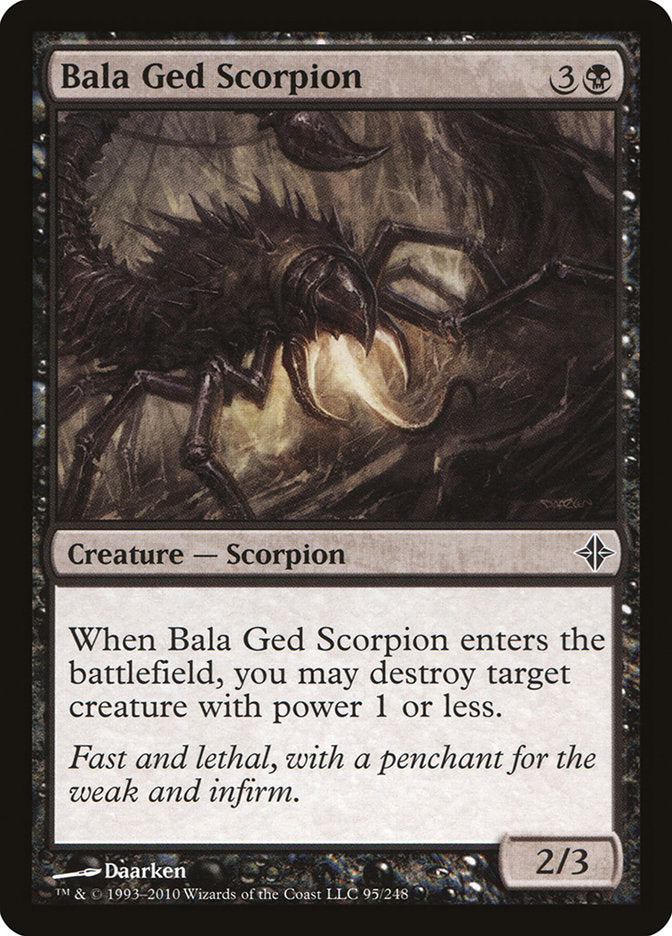 Bala Ged Scorpion [Rise of the Eldrazi] | Gauntlet Hobbies - Angola