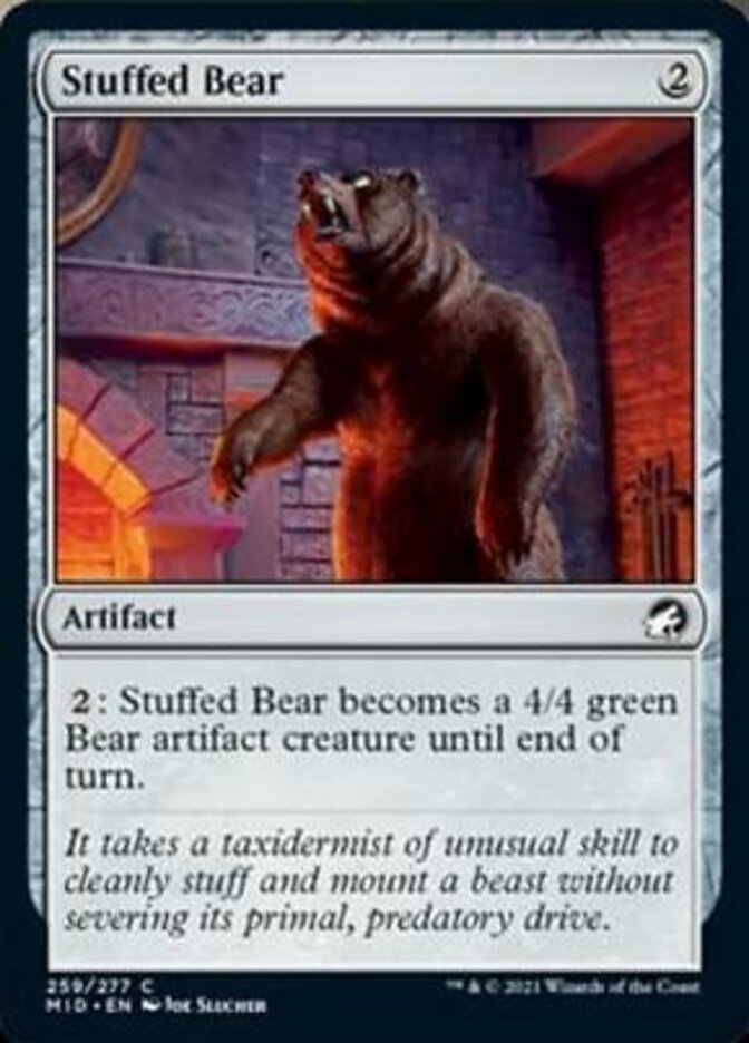 Stuffed Bear [Innistrad: Midnight Hunt] | Gauntlet Hobbies - Angola