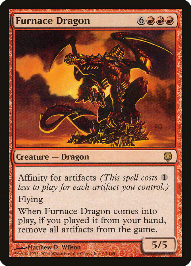 Furnace Dragon [Darksteel] | Gauntlet Hobbies - Angola