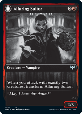 Alluring Suitor // Deadly Dancer [Innistrad: Double Feature] | Gauntlet Hobbies - Angola