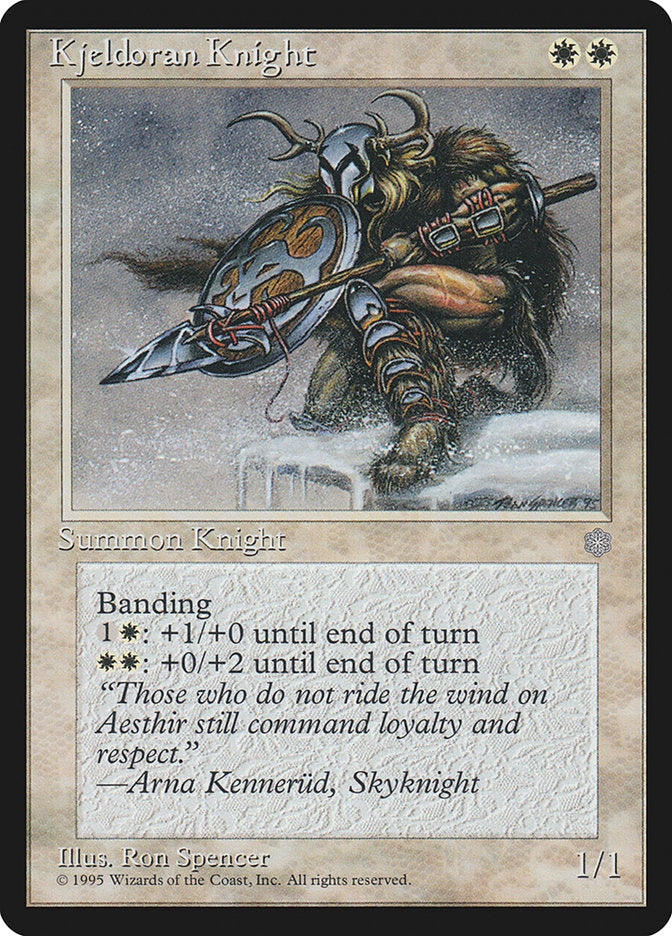 Kjeldoran Knight [Ice Age] | Gauntlet Hobbies - Angola