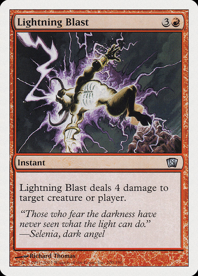 Lightning Blast [Eighth Edition] | Gauntlet Hobbies - Angola