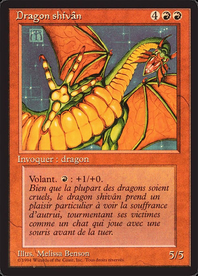 Shivan Dragon [Foreign Black Border] | Gauntlet Hobbies - Angola