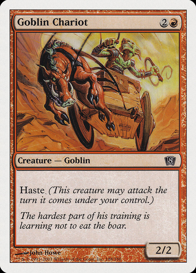 Goblin Chariot [Eighth Edition] | Gauntlet Hobbies - Angola
