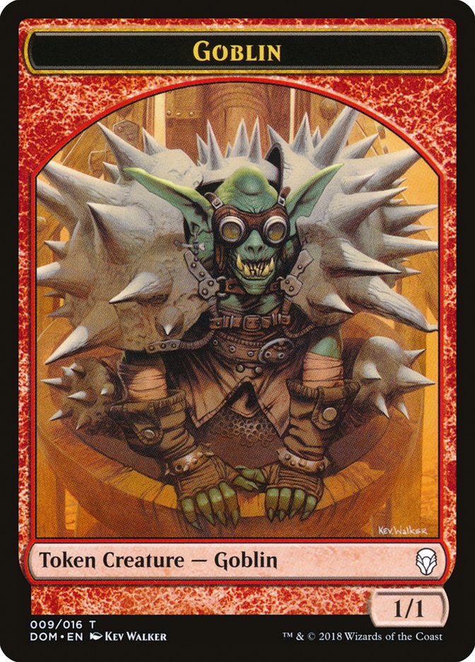 Goblin Token [Dominaria Tokens] | Gauntlet Hobbies - Angola